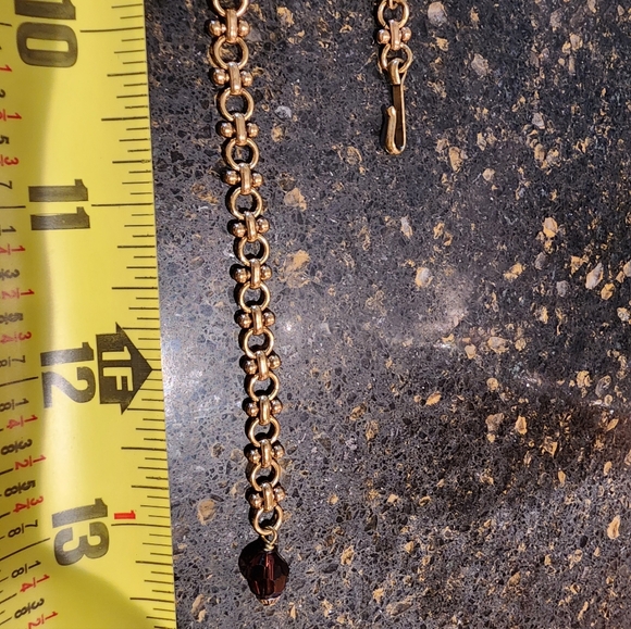 HEIDI DAUS RUBY CRYSTAL BEAD NECKLACE AMETHYST CITRINE PERIDOT BLUE CRYSTAL ART - Picture 6 of 7